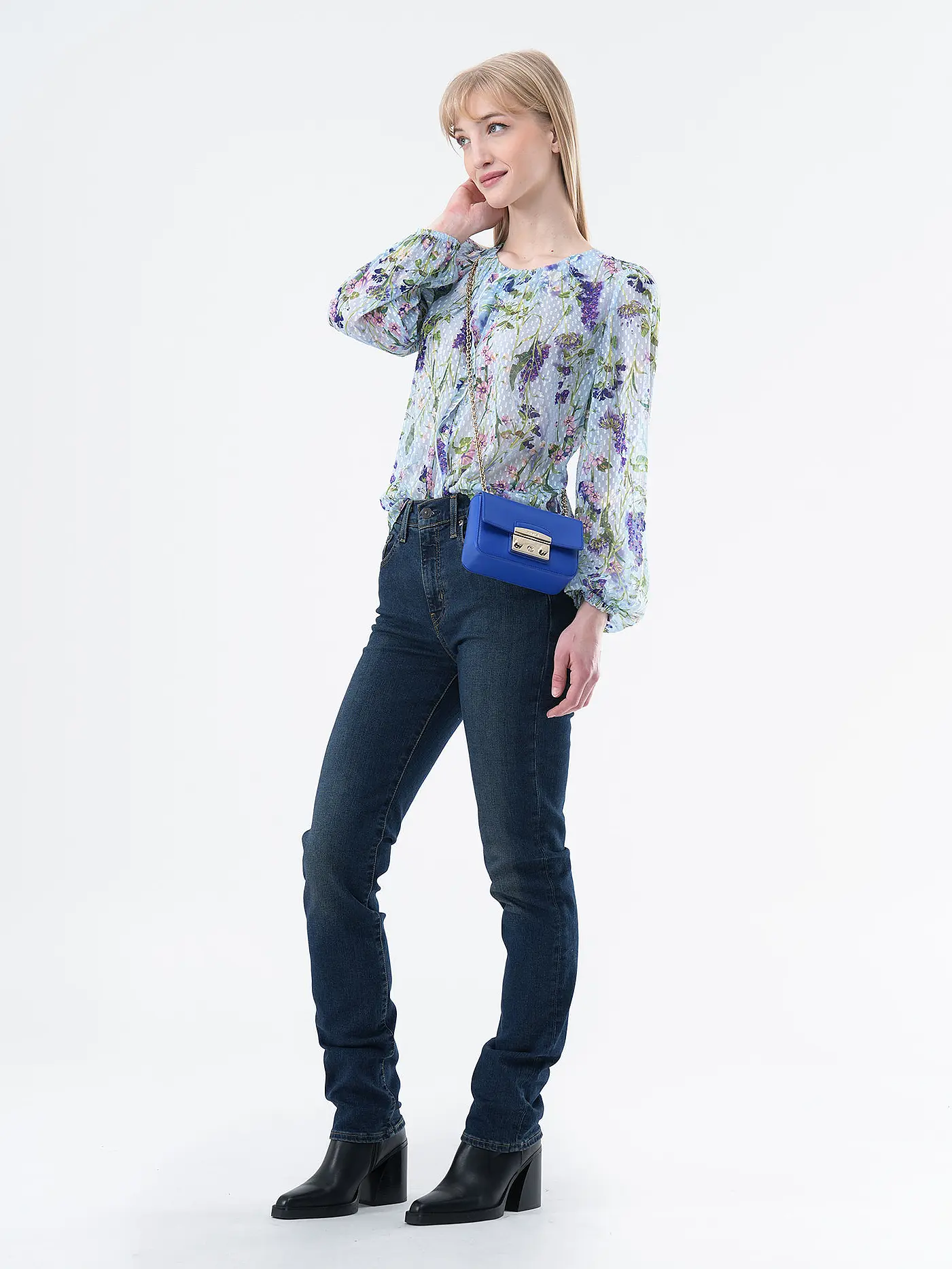 LEVI'S® | Jeans 724 HIGH RISE STRAIGHT | dunkelblau